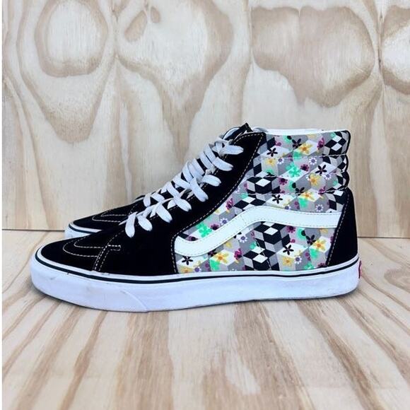 Vans Off The Wall - SK8 Hi Checker Cube - Sneakers - Black/Gray - Men's - 12 - Picture 3 of 9